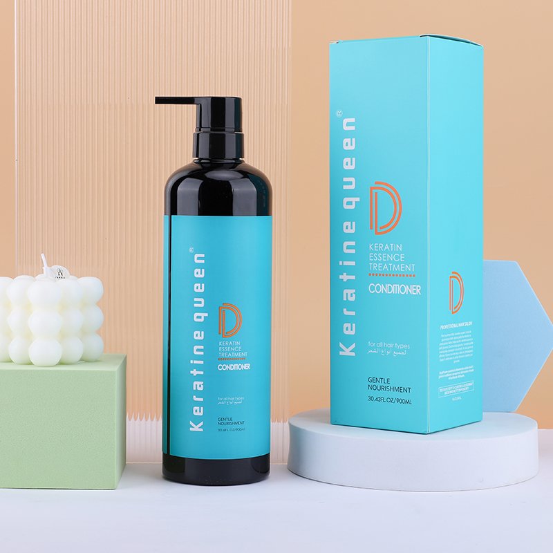 OEM Custom Logo Nourishing And Deep Cleansing Keratin Essence Treatment Shampoo For All Hair Types