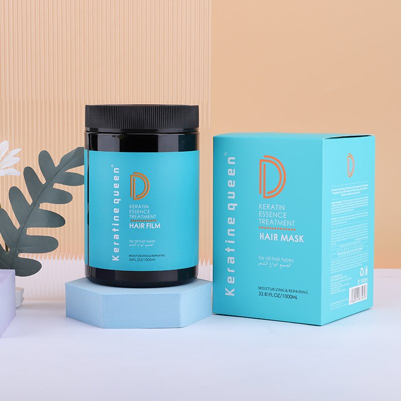 OEM Custom Logo Nourishing And Deep Cleansing Keratin Essence Treatment Shampoo For All Hair Types