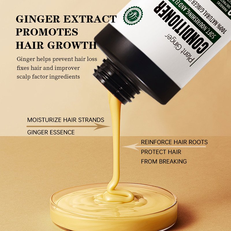 OEM ODM ginger Shampoo 500ml Set Professional Salon Quality organic Shampoo and Conditioner Set Sulfate Free