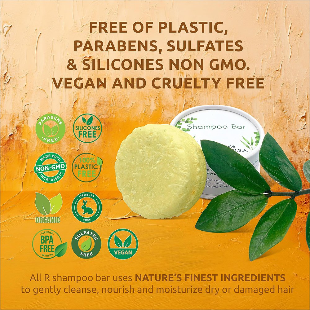 Custom Anti-Dandruff and Anti-Itching Organic Ginger Hair Regrowth Root Solid Shampoo Bar for Growth Hair