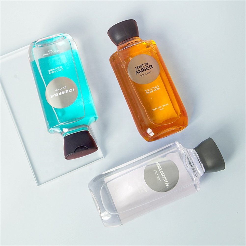 Private Label High Quality Custom Men Shampoo Shower Gel Organic Vegan 2-in-1Hair Wash body wash