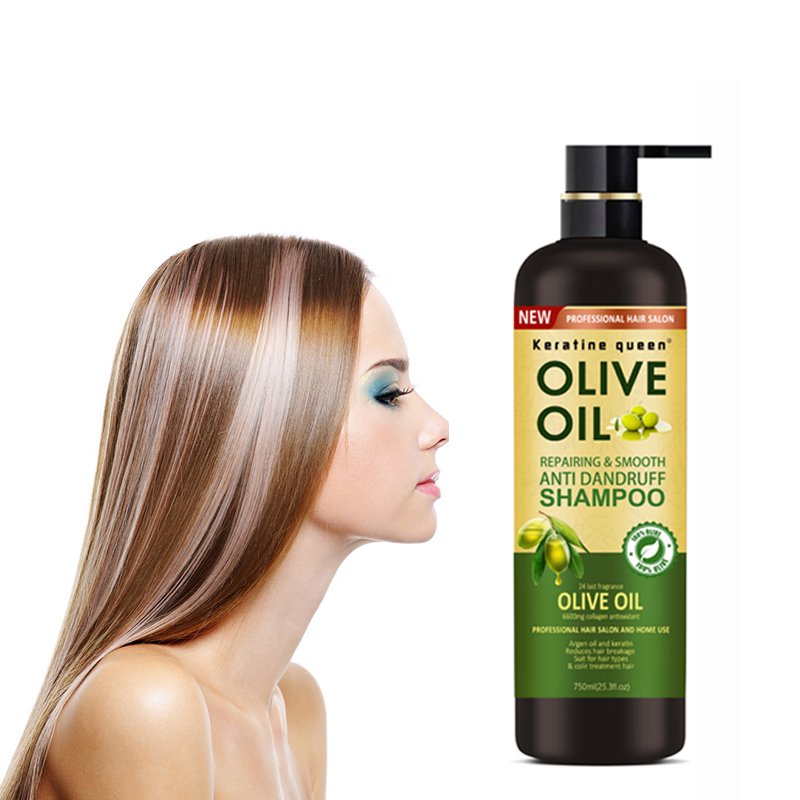 Wholesale Hair Care Products Herbal Oil-control Natural Organic Olive Oil Hair Shampoo Own Brand