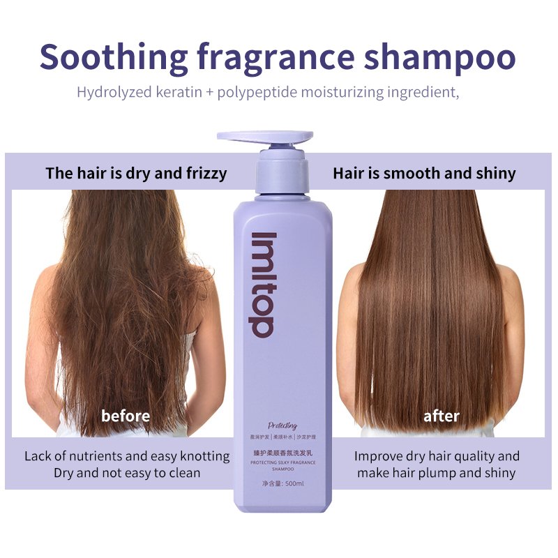 Anti Dandruff Shampoo Wholesale Cheap Price Private Label Sulfate Free Repair Collagen Set Keratin Hair Shampoo And Conditioner