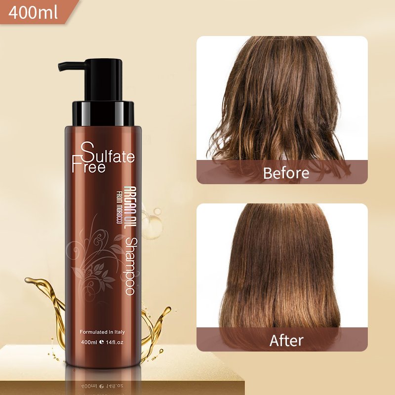 Wholesale Professional Nuspa Private Label Argan Oil Sulfate Free Shampoo and Conditioner