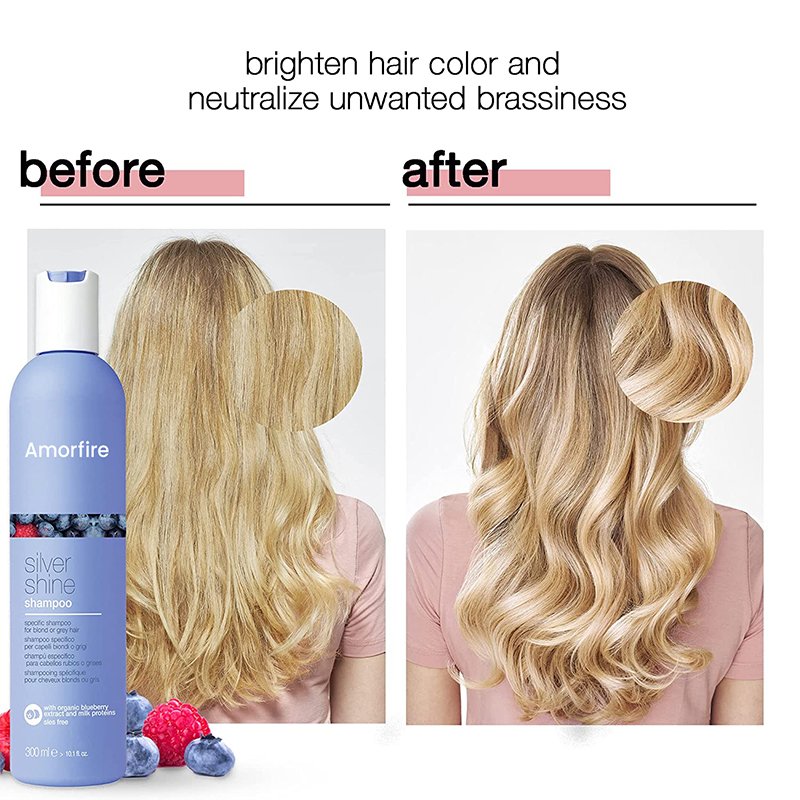 Fruit Essence Shampoo 100% Fruit Extract Smoothing Anti-dandruff Black Hair Shampoo Fruit