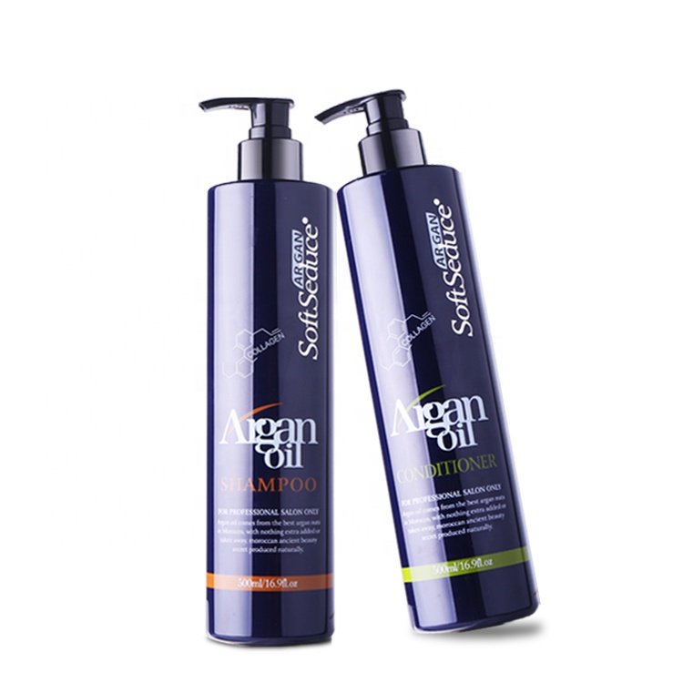 Soft Seduce Wholesale With Private Label Sulfate Free Paraben Free Argan Oil Hair Care Shampoo And Conditioner