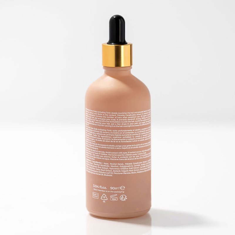 Private Label Rosemary Oil for Hair Growth & Healthy Scalp Biotin Nourishing Hair Growth Serum Strengthening Hair Treatment Oil