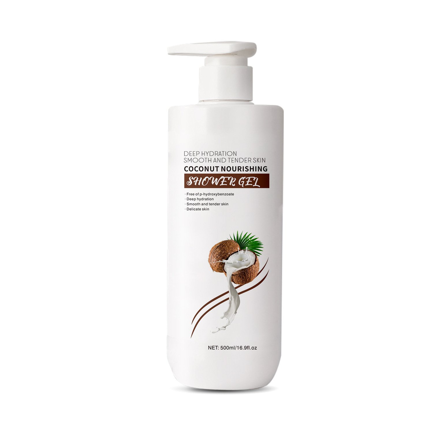 Private Label Coconut Oil Shampoo Conditioner Set Moisturizing Anti-Dandruff Organic Anti Hair Loss Beauty Women Products