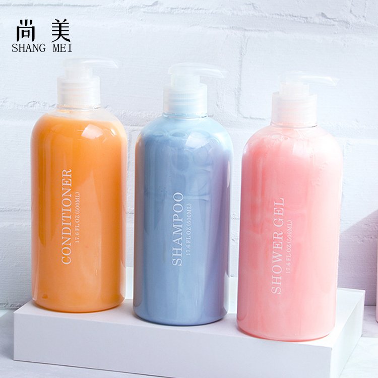 ShangMei New Private Label Organic Natural Body Care And Hair Care Olive Private Label Organic Oil Shampoo And Conditioner sets