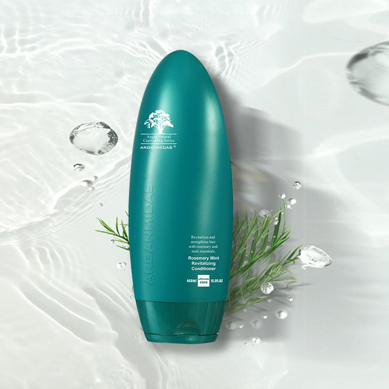 Arganmidas Deep Cleansing Oil Control Rosemary Mint Hair Shampoo for Damaged Hair Repair and Moisturizing for Home Use