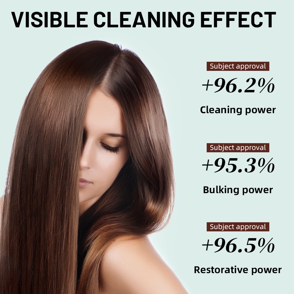Multifunctional Shampoo Refreshing Non-greasy Balances Oil Remove Mites Anti-itching Anti-acne MOOYAM Hair Cleansing Shampoo