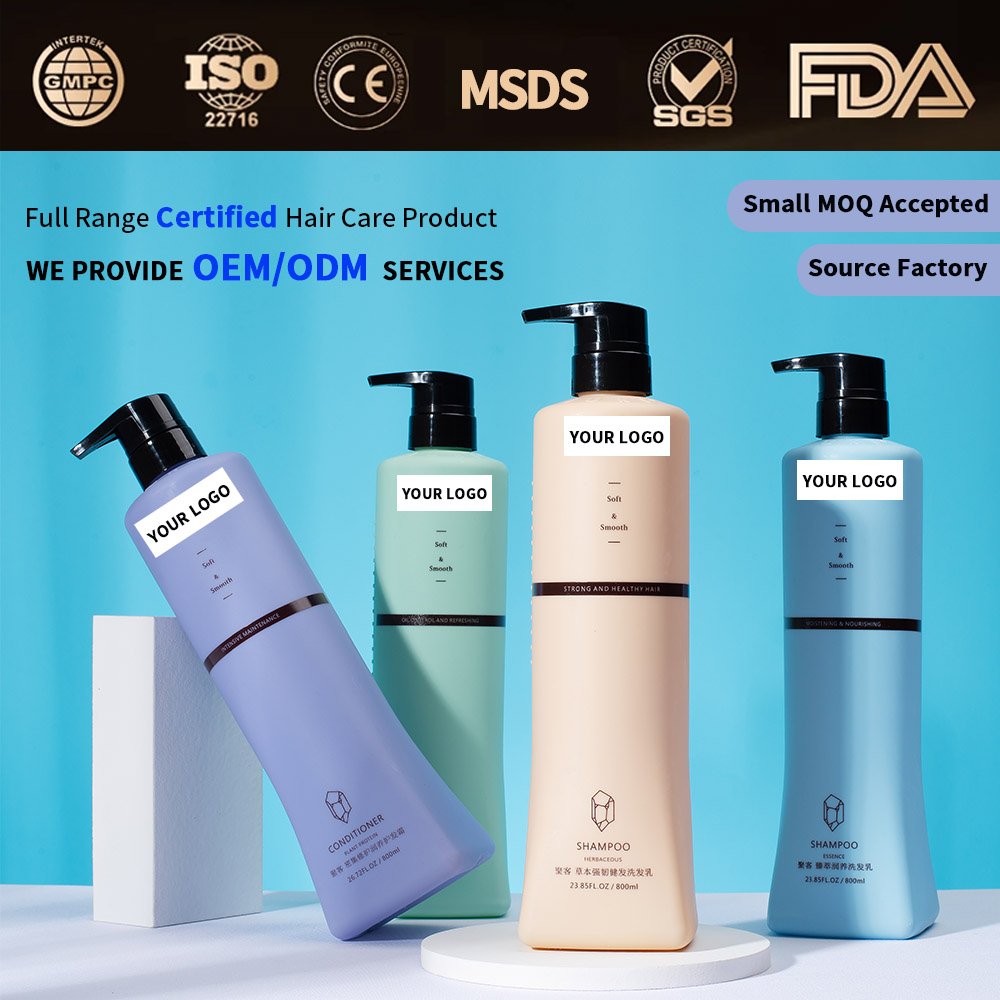 Organic Tea Tree Oil Deep Clean Herbal Shampoo and Conditioner Private Label Juke Salon Wholesale Shampoo Suppliers