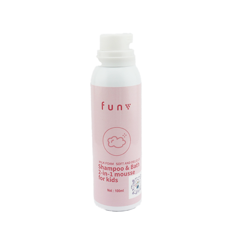 Children's Haircare Shampoo with Amino Acid Ingredient Bath Mousse for Hair Care