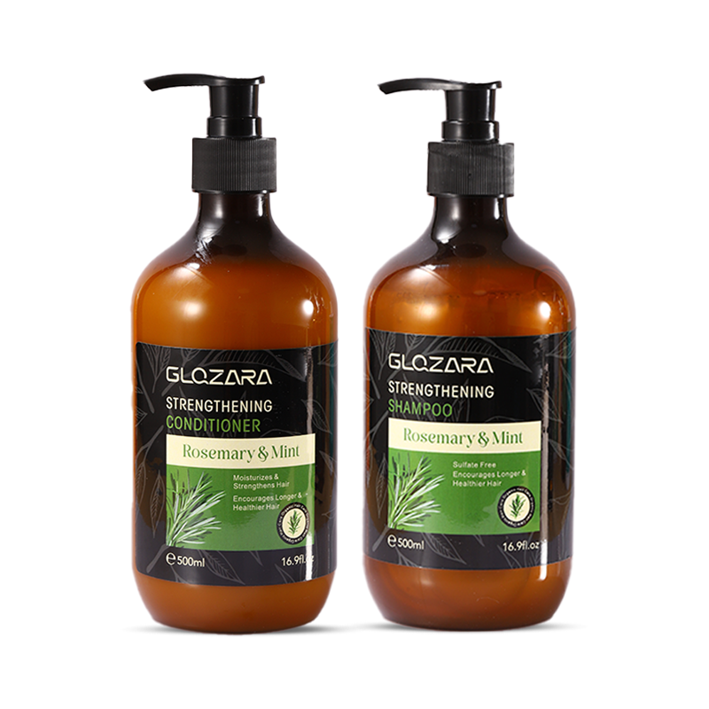 Afro OEM Custom Logo Champoo Wholesale Private Label Hair Care Product Sulfate Free Organic Rosemary Shampoo for hair growth