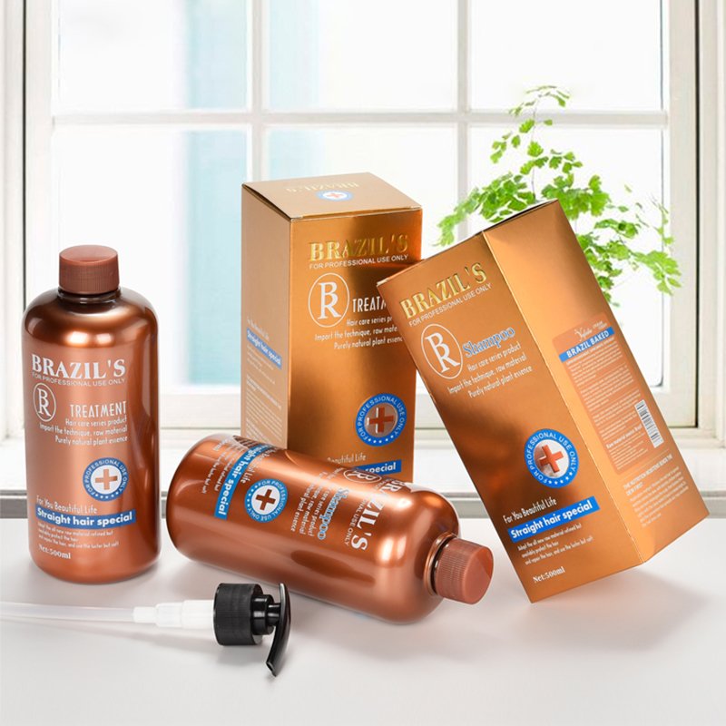 Morocco Natural organic argan oil shampoo conditioner hair mask and hair oil serum set