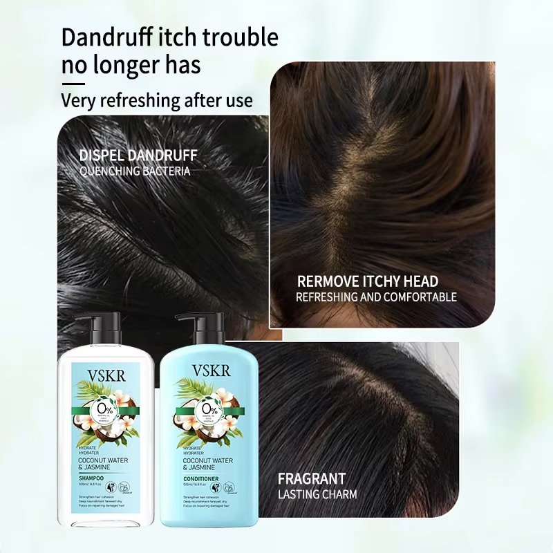 Private Label Oem Hair Shampoo And Conditioner Pure Organic Sulphate Free Coconut Milk Oil Shampoo