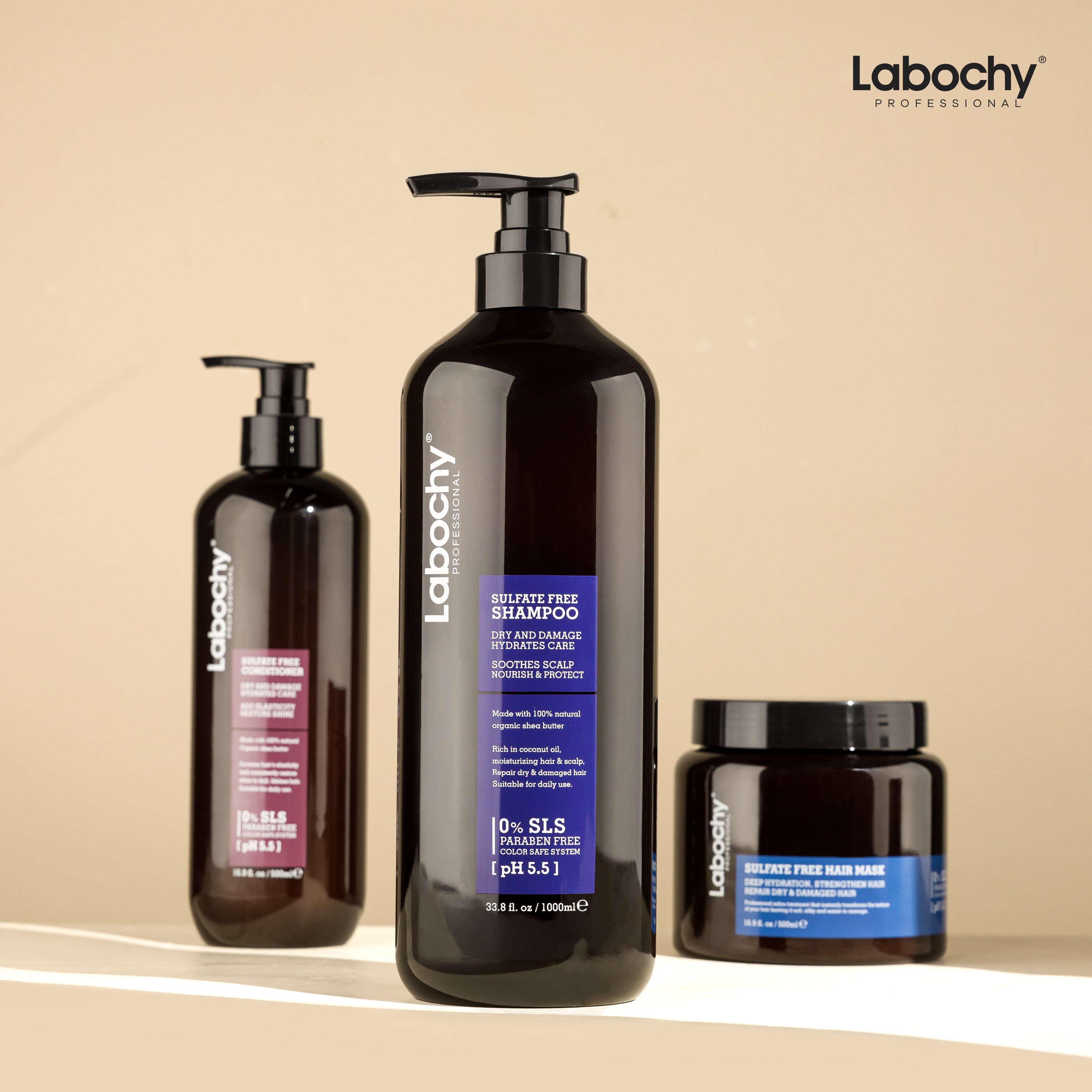 Private Label Deep Moisturizing Sulfate Free Organic Shampoo For Dry Hair