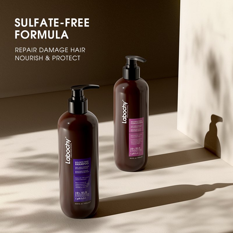 Private Label Deep Moisturizing Sulfate Free Organic Shampoo For Dry Hair