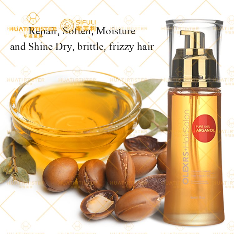 Huati Sifuli OEM OLEXRS 960ml hair care moisturizing natural argan oil organic shampoo and conditioner smooth mask treatment