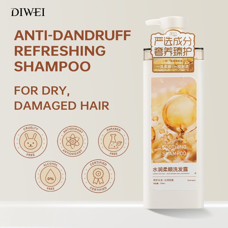 DIWEI New arrival Organic formula Vegan Olive oil Nourishing anti hair loss hair growth shampoo and conditioner