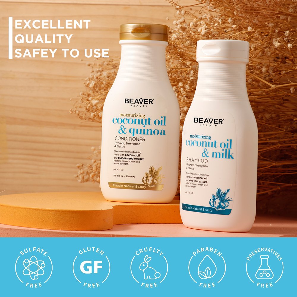 OEM/ODM manufacturer organic shampoo vitamin hair care set sulfate free shampoo and conditioner for damage hair