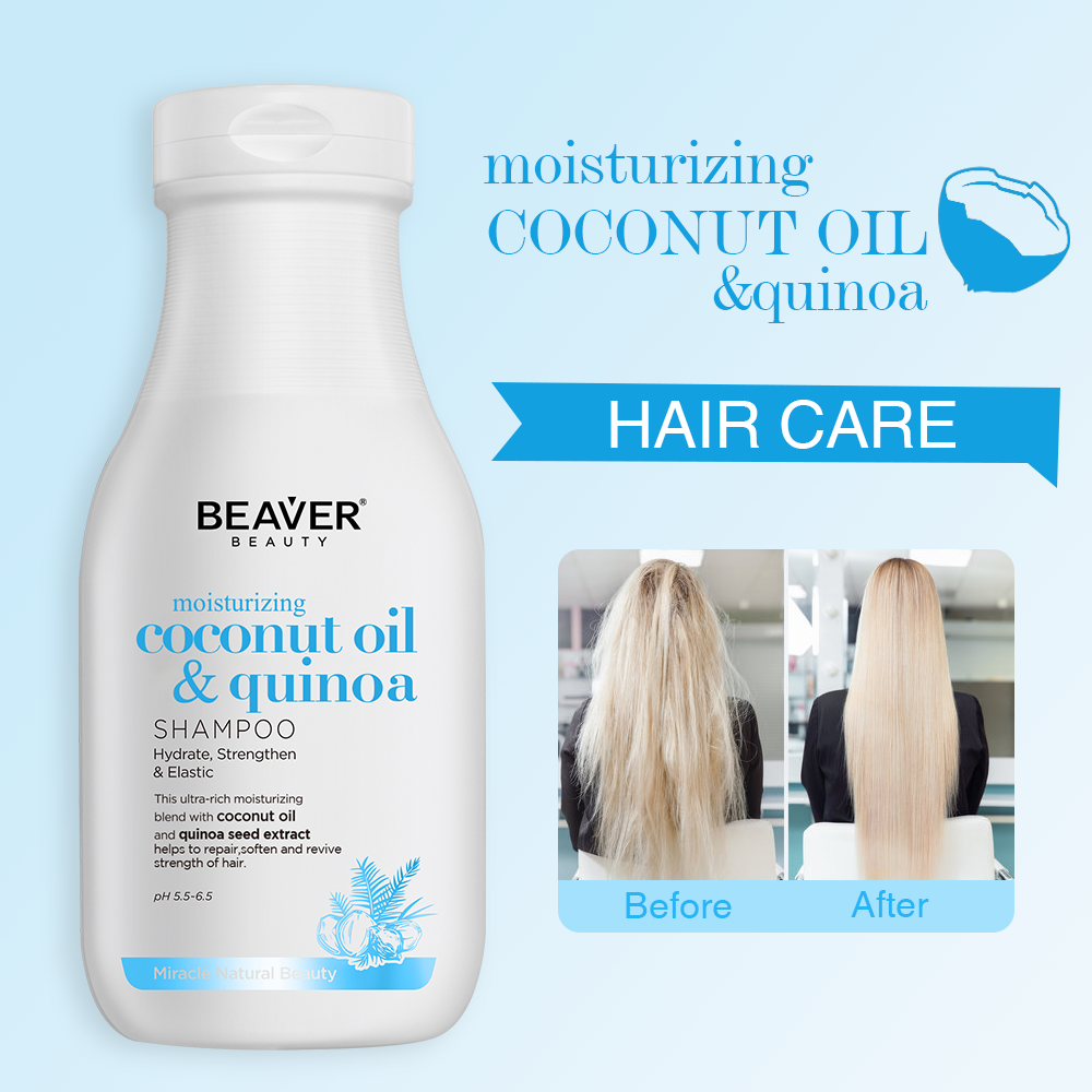 OEM/ODM manufacturer organic shampoo vitamin hair care set sulfate free shampoo and conditioner for damage hair