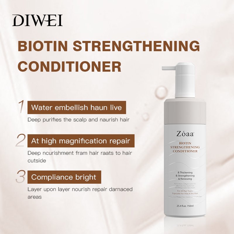DIWEI Biotin Shampoo and Conditioner Set Hair Thickening Volumizing Products to Help Boost Thinning Hair with Added Keratin