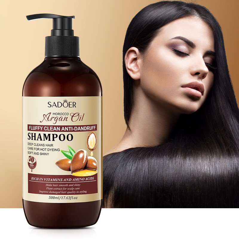 SADOER Argan oil hair care essential oil dyed curly straight conditioner shampoo dry hair care essential oil
