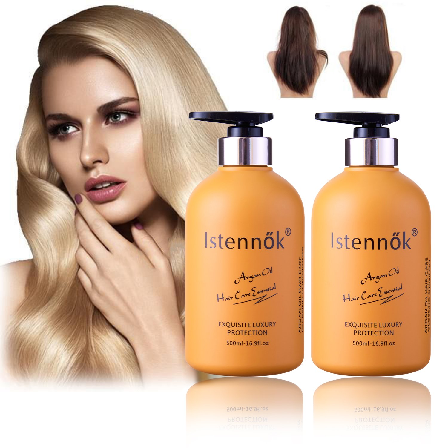Salon professional use Natural organic Nourishing and smoothing Morocco Argan Oil hair shampoo