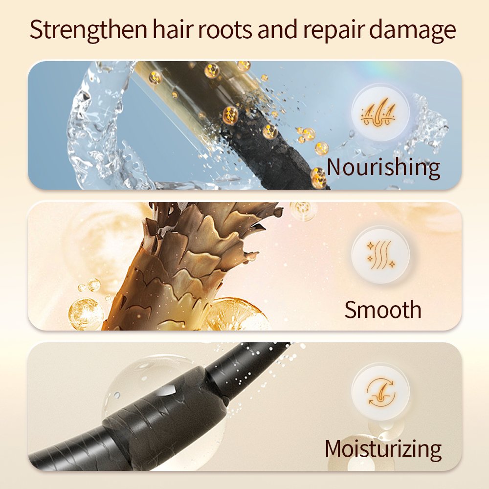 private label ginger king plant extract organic strengthen hair growth anti hair loss ginger shampoo and conditioner