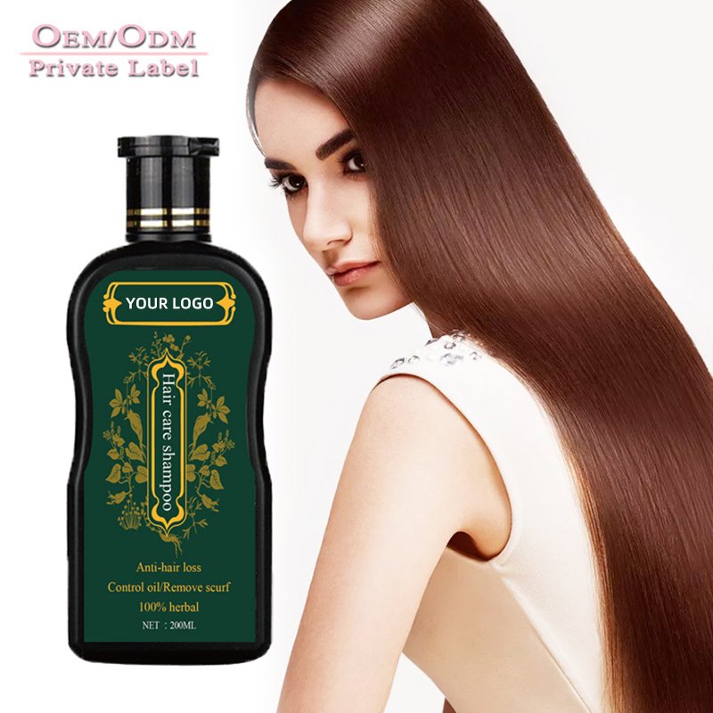 OEM/ODM Private Label Ginger Hair Growth Anti Hair Loss Shampoo
