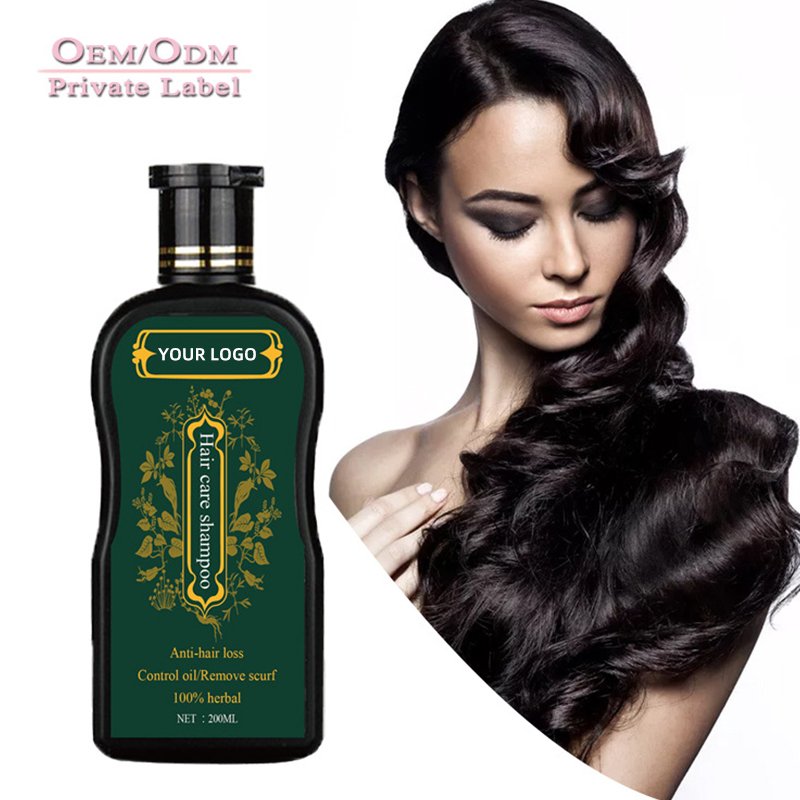OEM/ODM Private Label Ginger Hair Growth Anti Hair Loss Shampoo