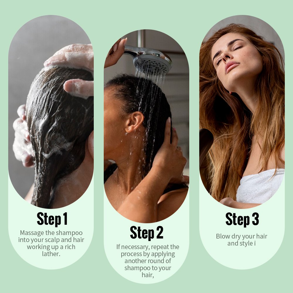 Private Label OEM Hair Treatment Refreshing Hydrating Anti-dandruff Smoothing and Shine Shampoo