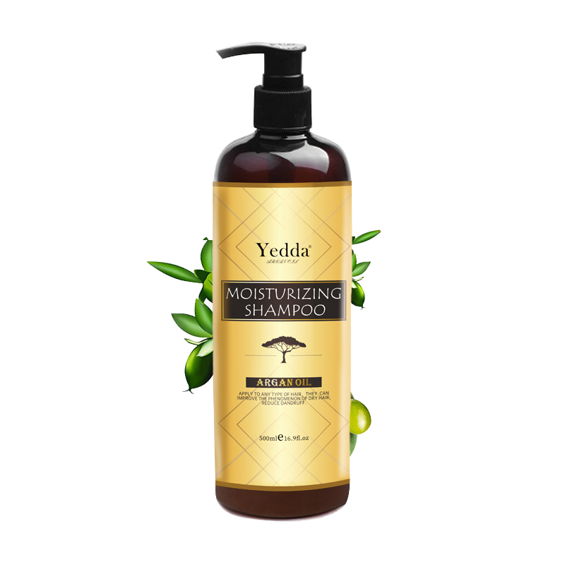 Natural Organic Customized Logo Hair Growth Argan Oil Shampoo And Conditioner Organic Scalp Care Hair Product