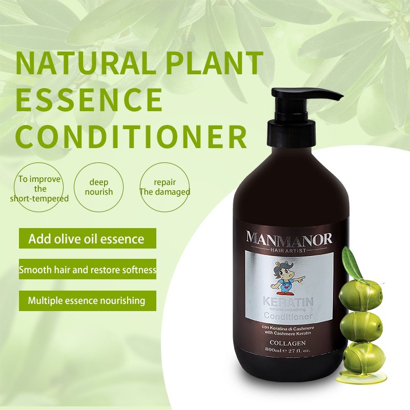 High-quality private brand sulfate-free organic argan oil nourishing shampoo and conditioner