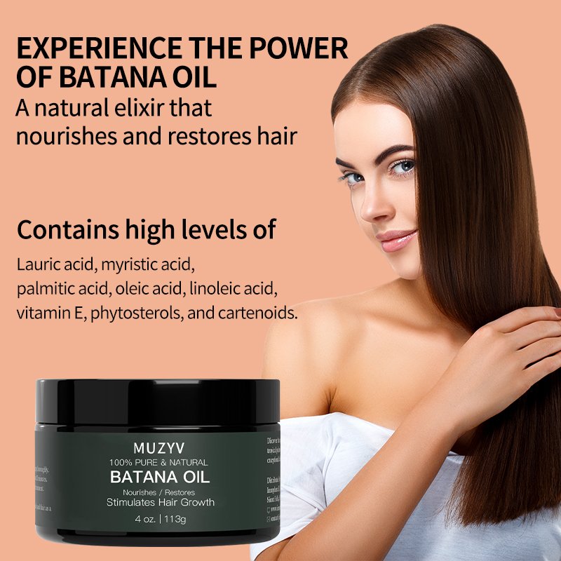 Private label promotes hair growth repair damaged pure natural organic honduras batana oil butter