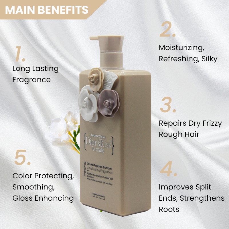 Wholesale price luxury shampoo and conditioner organic oem shampoo hair care set for professional salon