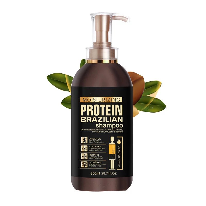 Wholesale Keratin 100% Pure Natural Organic Hair Care Set Anti-Hair Loss Shampoo And Conditioner