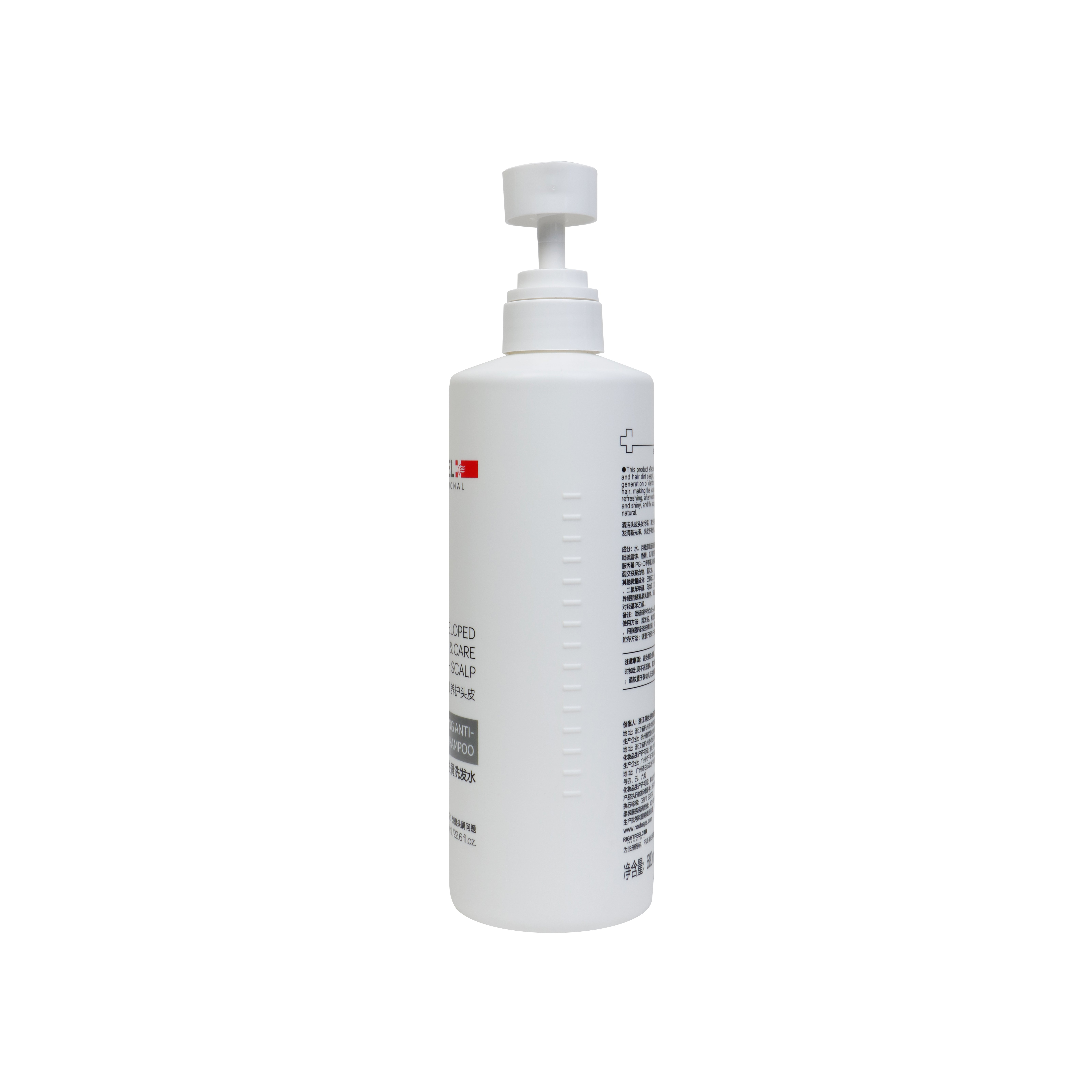 Manufacturers supply 680ml household brand-name fragrance balance dandruff shampoo.