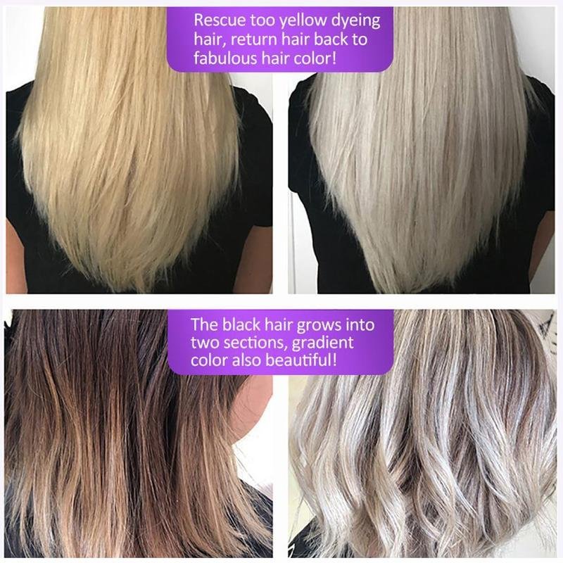 Private Label Sulfate Free Argan & Coconut Mild Purple Shampoo Natural Anti-Yellow Shampoo Hair Salon Professional Use Shampoo