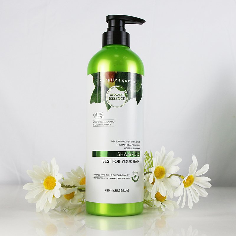 Private Label Refreshing hair Sulfate Free Shea Butter Shampoo And Conditioner Set for damage hair