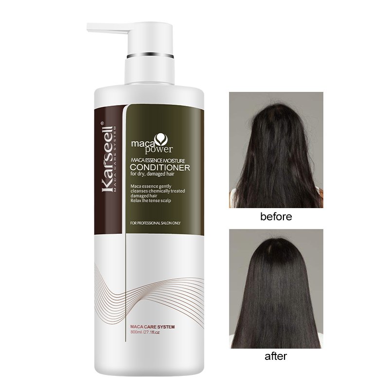 Karseell Coconut Conditioner damaged hair organic shampoo oil control hair shampoo and conditioner Set for men women