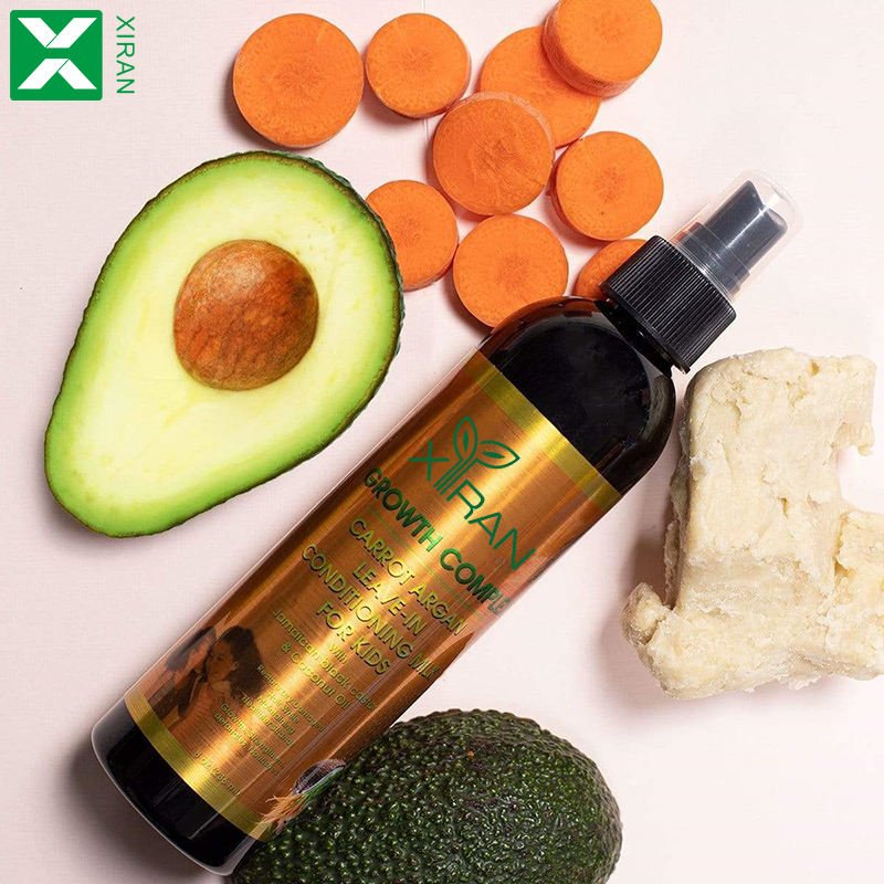 Kids Hair Care Kit Hair Oil Shampoo And Wash 2 In 1 Leave In Conditioner Edge Control Set For Private Label Kids Hair Products