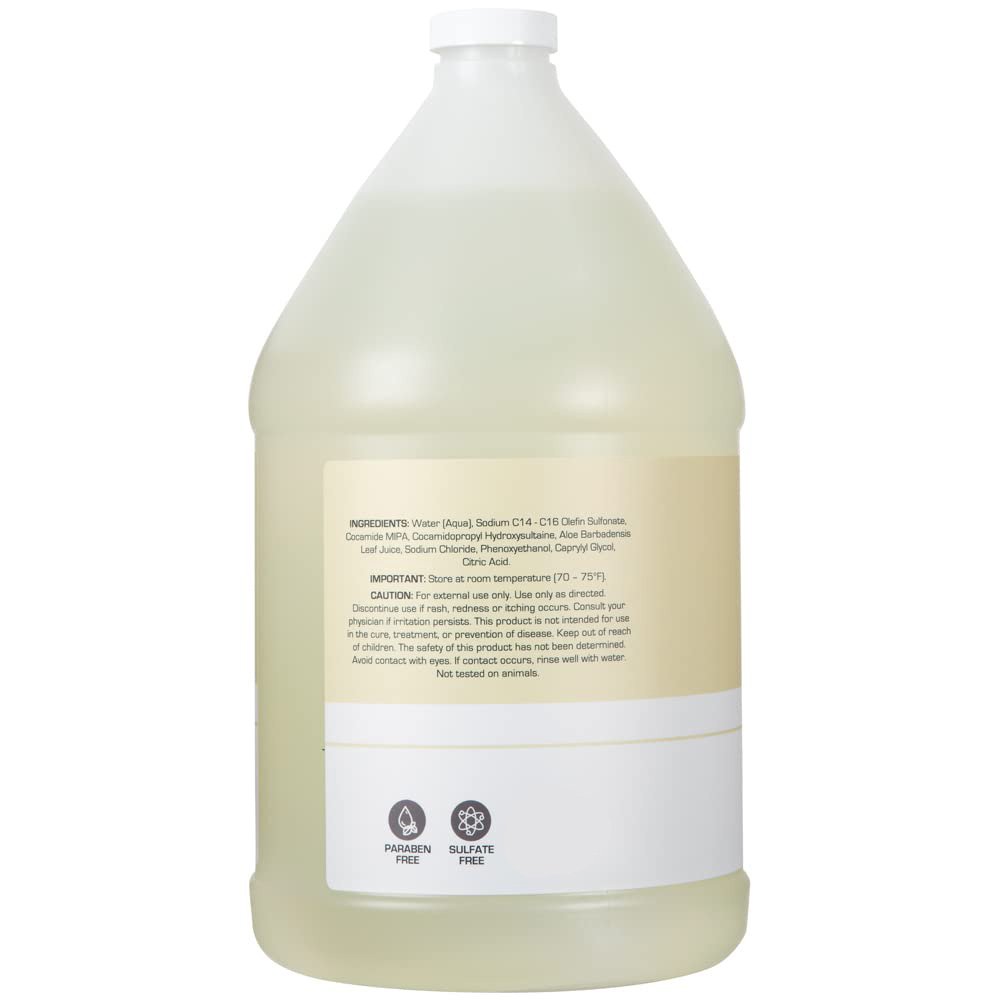 Moisturizing Shampoo for All Hair Types 100% Vegan Cruelty Free Fragrance Free