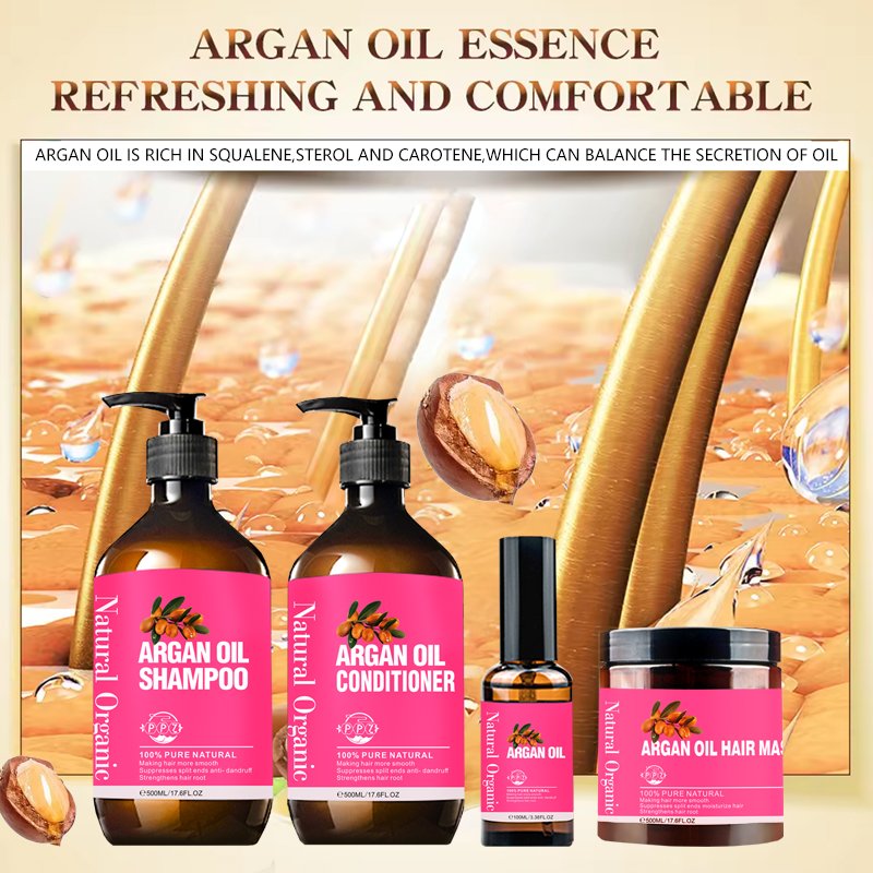 Private Label Organic Argan Oil Black Hair Color Dye OEM Professional Brown black hair shampoo