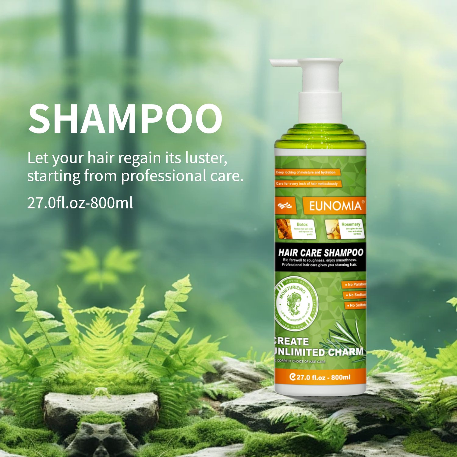 New Fashionable Dense Foam Rinse Away Oily Hair Supple and Radiant Shampoo Genuine and Authentic