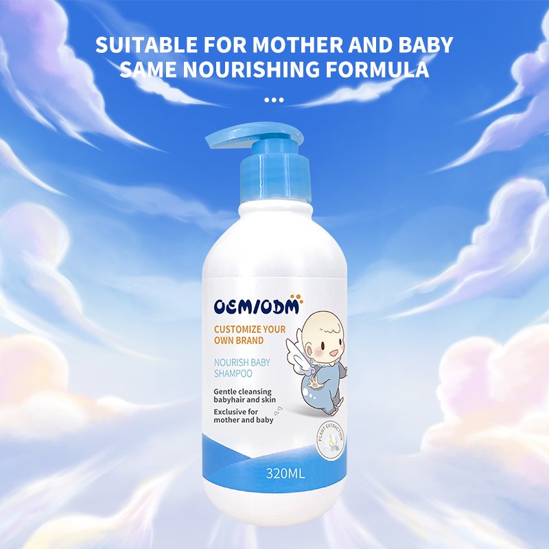 OEM/ODM Kids Products For Moisturize Nourish Curly Hair Care Organic Baby Wash Shampoo And Conditioner Set