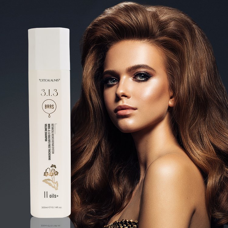 OTTO KEUNIS BRRS 300ml sulfate free super mild rich bubble hair thickening volume anti hair loss shampoo