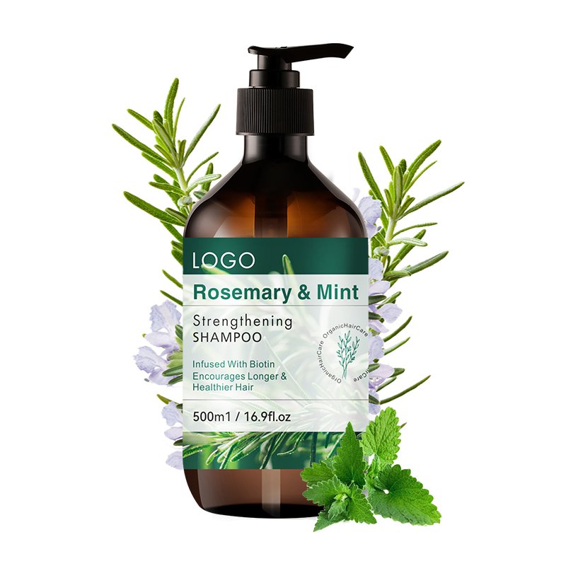 Factory OEM Custom Natural Biotin Rosemary Shampoo And Conditioner Hair Mask Oil For Hair Growth Health Care Set