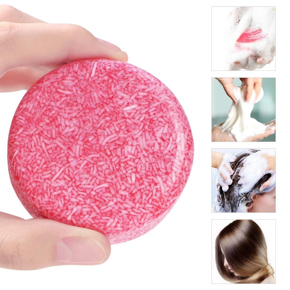 OEM ODM Customized Organic Natural Handmade Hair Tin Box Container Gift Set Custom Vegan Bubble Solid Shampoo Bar Soap for Hair